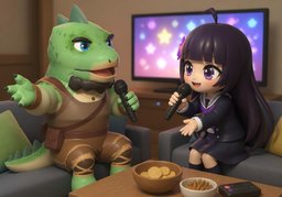 Sing along.のイラスト