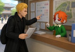 You've got it wrong.のイラスト