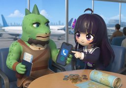 an international callのイラスト