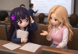 can't make heads or tails of ~のイラスト