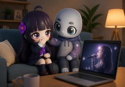~ make me cry.のイラスト