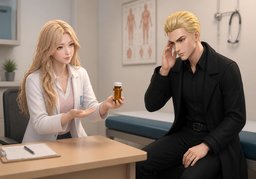 I'll prescribe ~.のイラスト