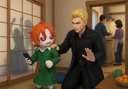 Don't upset ~.のイラスト
