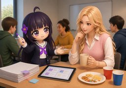 and what have youのイラスト