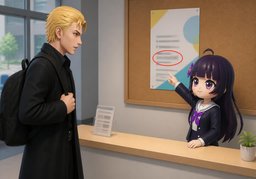 What's the ~ and ~?のイラスト
