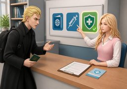 Is it a problem for ~ not to ~?のイラスト