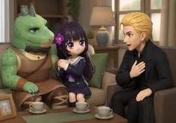 think the world of ~のイラスト