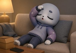 휴のイラスト