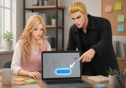 End it with ~.のイラスト