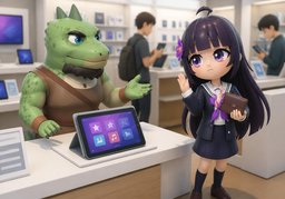 Not for my money.のイラスト
