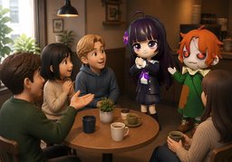Can I continue in ~?のイラスト