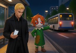 See? I told you.のイラスト
