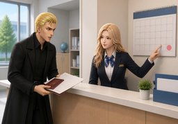 When should I hand in ~?のイラスト