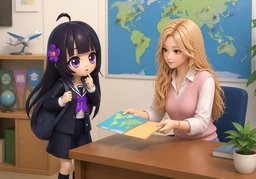 You'd like me to join ~?のイラスト