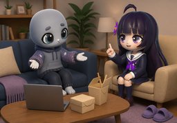 I need a favor.のイラスト