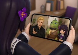 Let us hear what ~ has to say.のイラスト