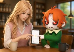 Can I confirm that we're meeting on ~?のイラスト