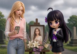 Only the good die young.のイラスト