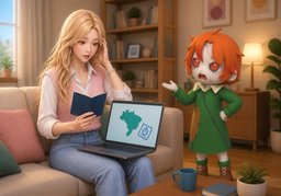 You knew nothing about ~?のイラスト