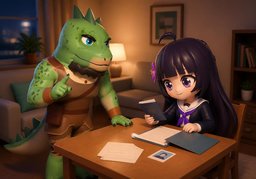 Need I remind you that ~?のイラスト