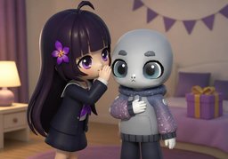 Cross my heart (and hope to die).のイラスト