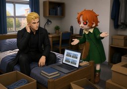 What's special about ~?のイラスト