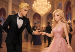 Care to dance?のイラスト