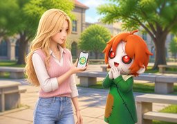 Imagine that!のイラスト