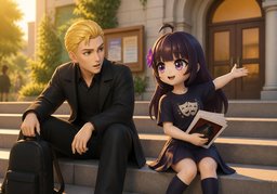 There's no business like show business.のイラスト