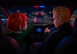 Gun it.のイラスト
