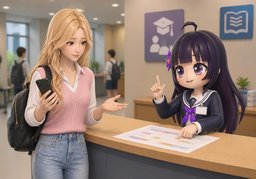 Correct me if I'm wrong.のイラスト