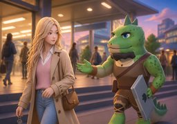I'll walk you home.のイラスト