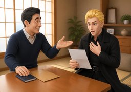 Money is no object.のイラスト
