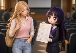 take notes on ~のイラスト