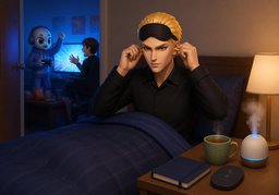 How do ~ sleep?のイラスト