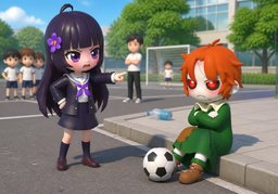 ~ a poor sport.のイラスト