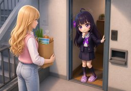 Have you gone anywhere recently?のイラスト