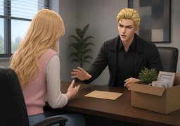 Nothing personal, just business.のイラスト