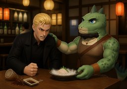 Revenge is a dish best served cold.のイラスト