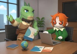 a mutually beneficial ~のイラスト