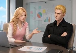 Speak your mind.のイラスト