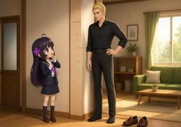 You've grown like ~.のイラスト