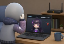 You're breaking ~.のイラスト