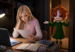 Who's counting?のイラスト
