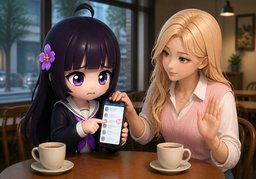 Just ignore ~.のイラスト