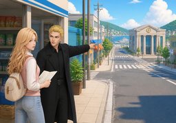 Is there ~ in ~?のイラスト