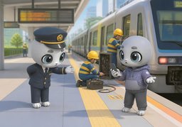 There's a reason for ~.のイラスト