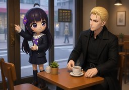 should be ~のイラスト
