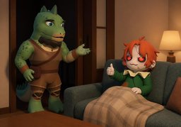 Is there something ~?のイラスト