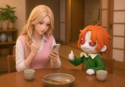 make a callのイラスト